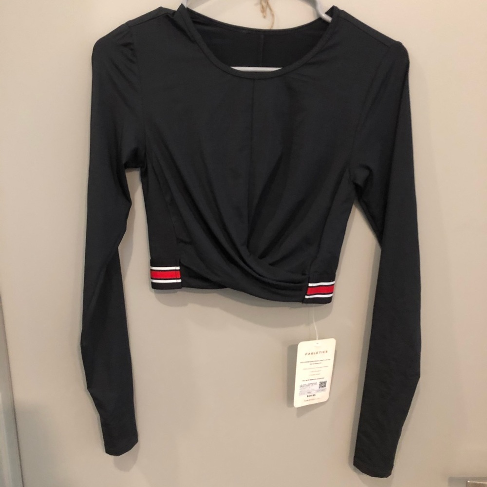 Cropped Fabletics Workout long sleeve